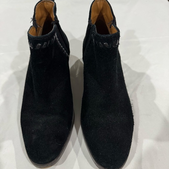 Coach Black Suede Carter Ankle Booties - Picture 6 of 11